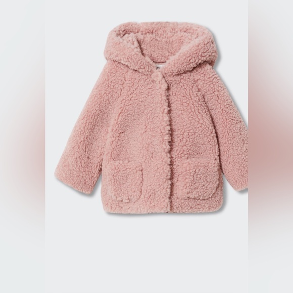 Mango kids hooded coat new with tag 9-12 months (31 in) - Picture 1 of 4